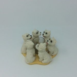 New in box Westie friendship candle